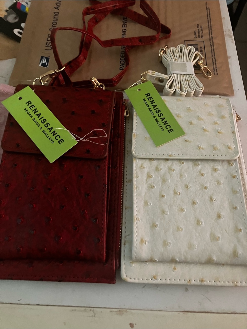 Small Crossbody Phone Bag - Red